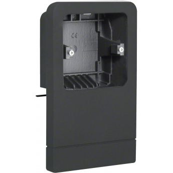 Держатель устройств HAGER SL new, 60х60, скрытой установки, графитово-чёрный Держатель устройств HAGER SL new, 60х60, скрытой установки, графитово-чёрный