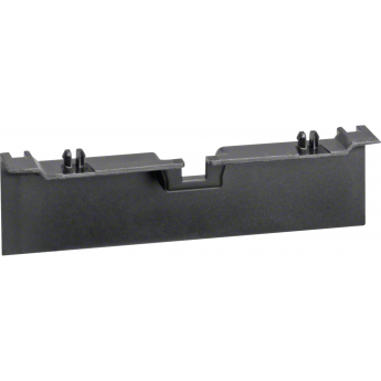 Дополнительная накладка держателя устройств HAGER SL new, для профиля 20х80мм, графитово-чёрный Дополнительная накладка держателя устройств HAGER SL new, для профиля 20х80мм, графитово-чёрный