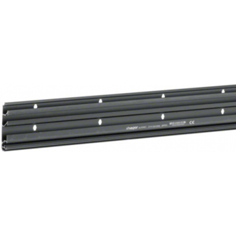 Основание плинтусного кабельного канала HAGER SL new, профиль 20х80мм, чёрный Основание плинтусного кабельного канала HAGER SL new, профиль 20х80мм, чёрный