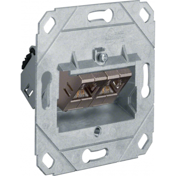 Патч-модуль HAGER для передачи данных, 2-полосный Cat.6 8/8, экранированный, с опорным кольцом Патч-модуль HAGER для передачи данных, 2-полосный Cat.6 8/8, экранированный, с опорным кольцом