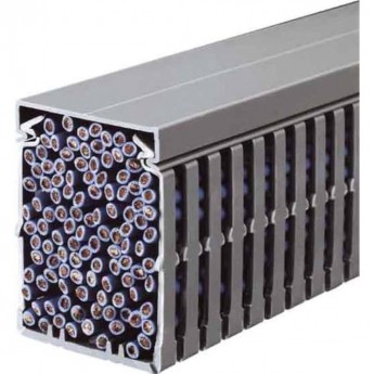 Перфорированный канал HAGER BA7 25x25, серый Перфорированный канал HAGER BA7 25x25, серый