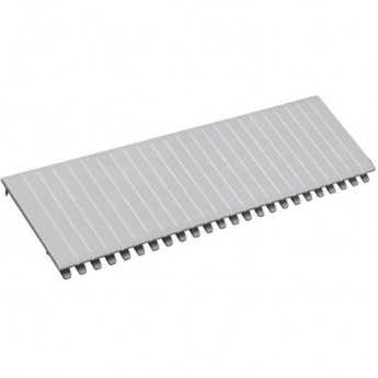 Полоса-заглушка HAGER RAL 9010, штампованная, 219 мм