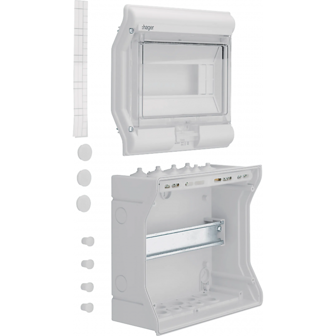 Щиток настенной установки HAGER Vector, IP65, 10M VE110D