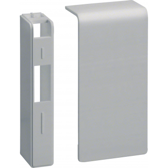 Заглушка торцевая HAGER SL new, крышка 40 мм, для профиля 20х80мм, "алюминий" Заглушка торцевая HAGER SL new, крышка 40 мм, для профиля 20х80мм, "алюминий"